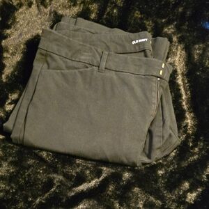 Old Navy Women's Black Chinos